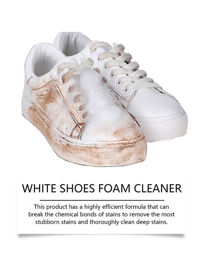 Jaysuing Shoe Foam Cleaner, Foam Shoe Cleaner, Shoe Cleaner, Sneaker Stain Removal, Multi-Purpose Cleaning Sneakers, Sneaker Cleaning Spray Foam, Surfactant Foam Removes Stains Quickly, 100ml - Image 4